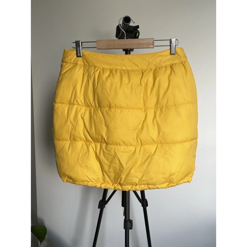 Moschino H&M by Jeremy Scott‎ Yellow Puffy Skirt EU 38/US 6 A2 - Picture 6 of 12